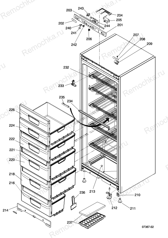 прибор Indesit: UPS1746HA. Схема: 1