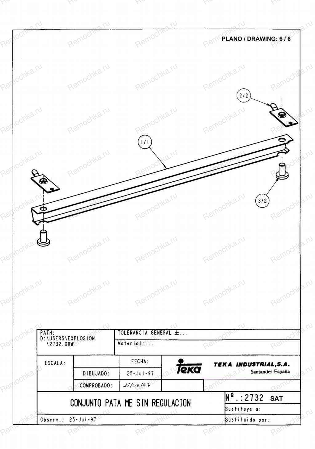 прибор Teka: HT 490.1 ME S98. Схема: 1