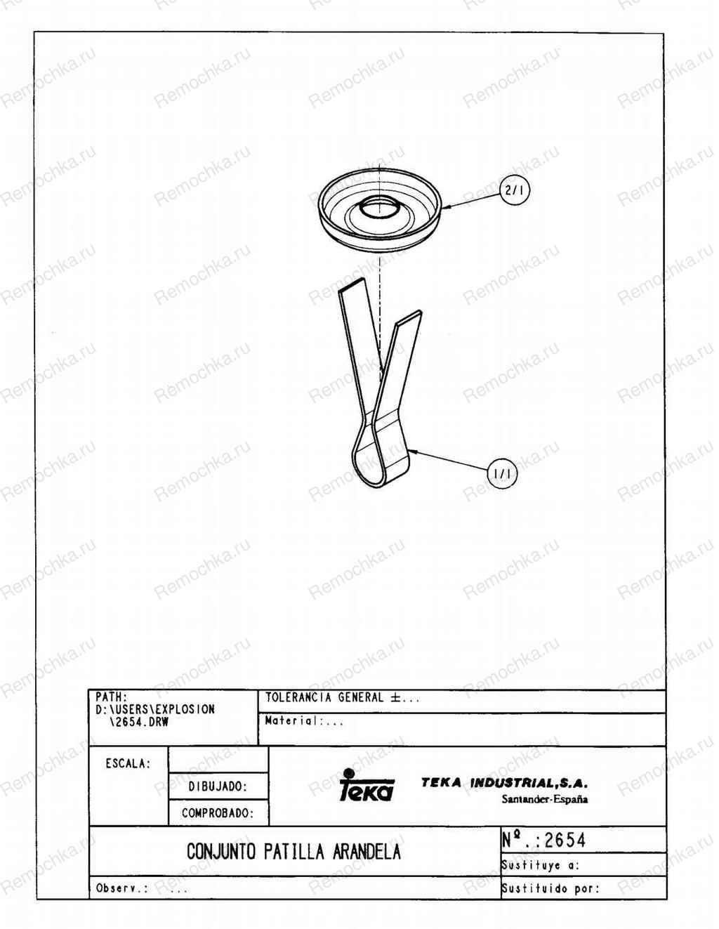 прибор Teka: HM 835.1 INOX. Схема: 1